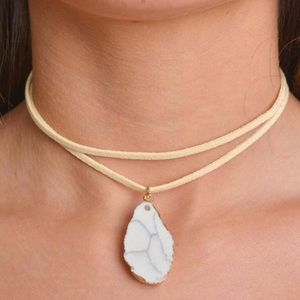 Stone Wrap Choker